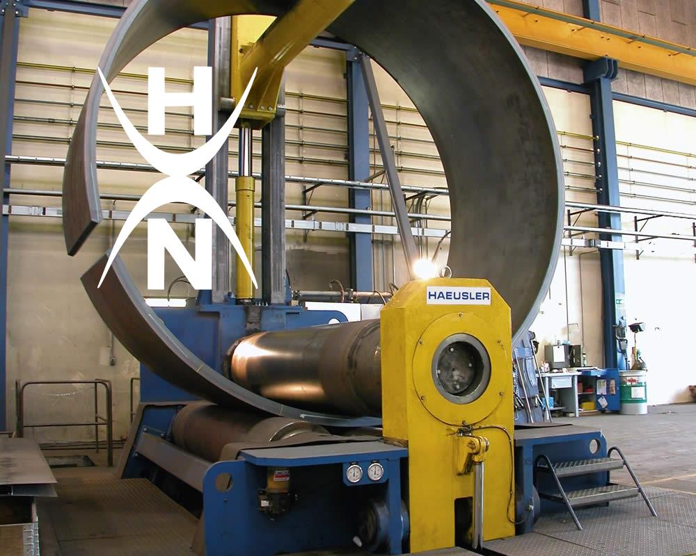 Sản Xuất và Gia Công Cuốn Ống Thép 5 Máy xã cuộn, máy lốc tole , máy cuốn ống tròn tole thép